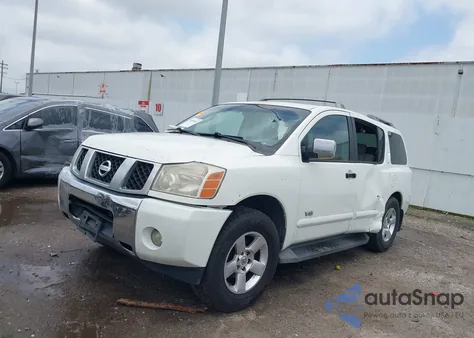 2006 Nissan Armada Se z USA, uszkodzony, nr VIN 5N1AA08AX6N723375